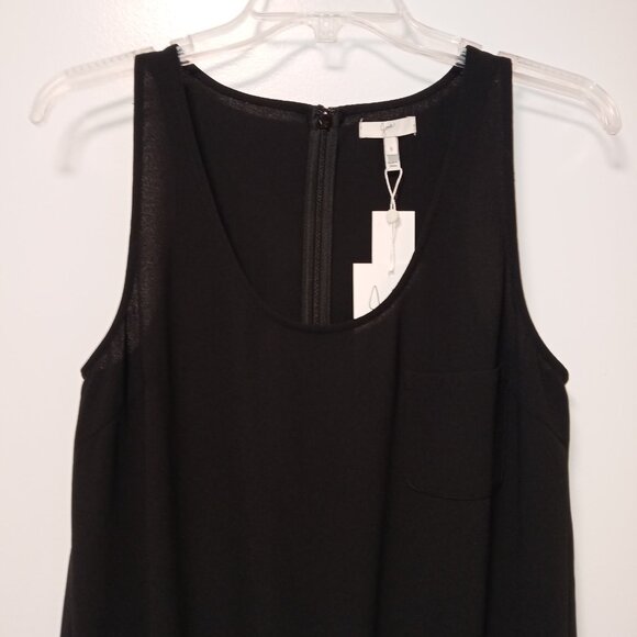 𝅺Joie Mardalina Black Sleeveless Jumpsuit Ankle cuff Size S, NWT  /B3 - Picture 4 of 10